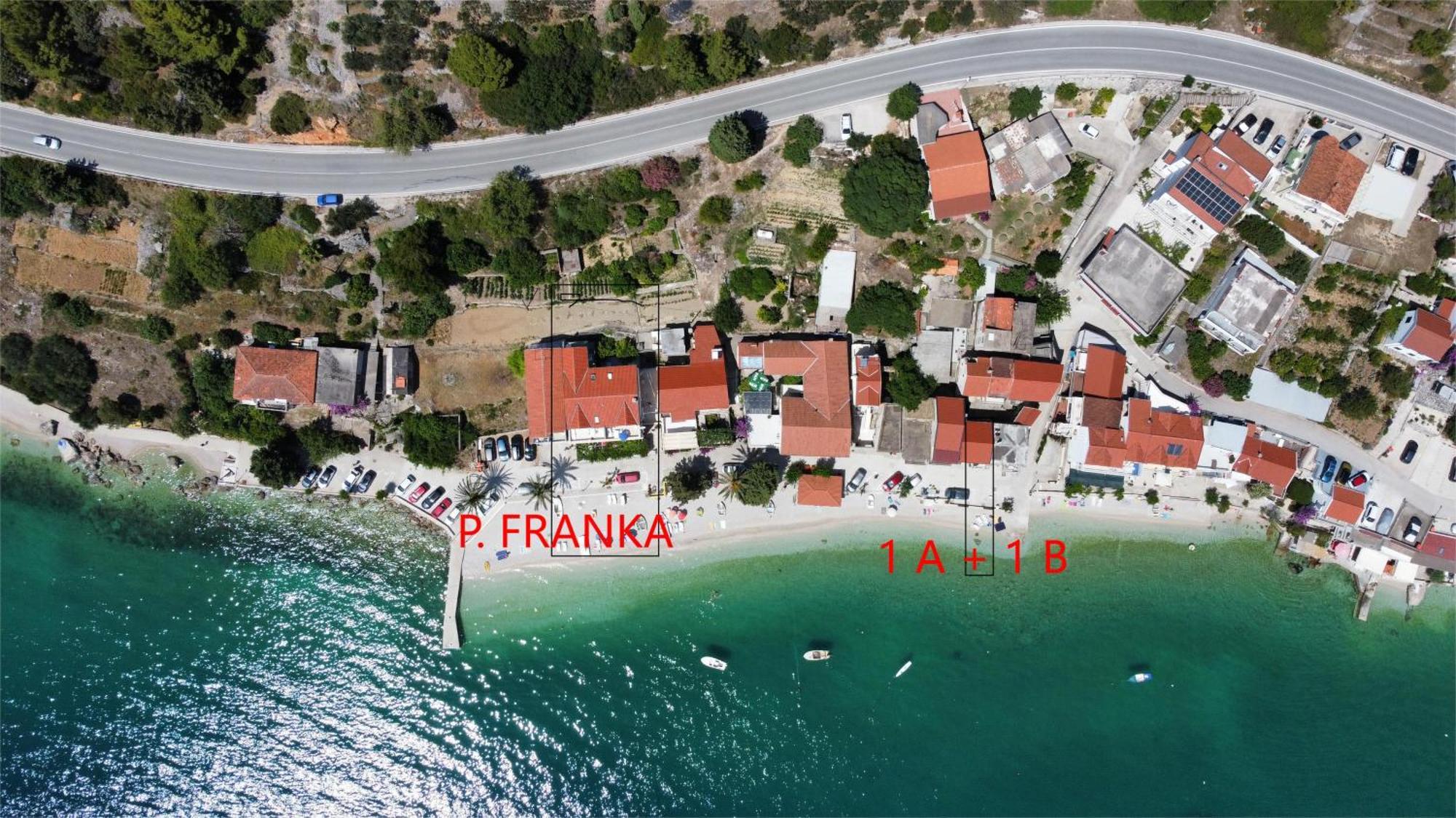 Apartments Pansion Franka Brist Kültér fotó